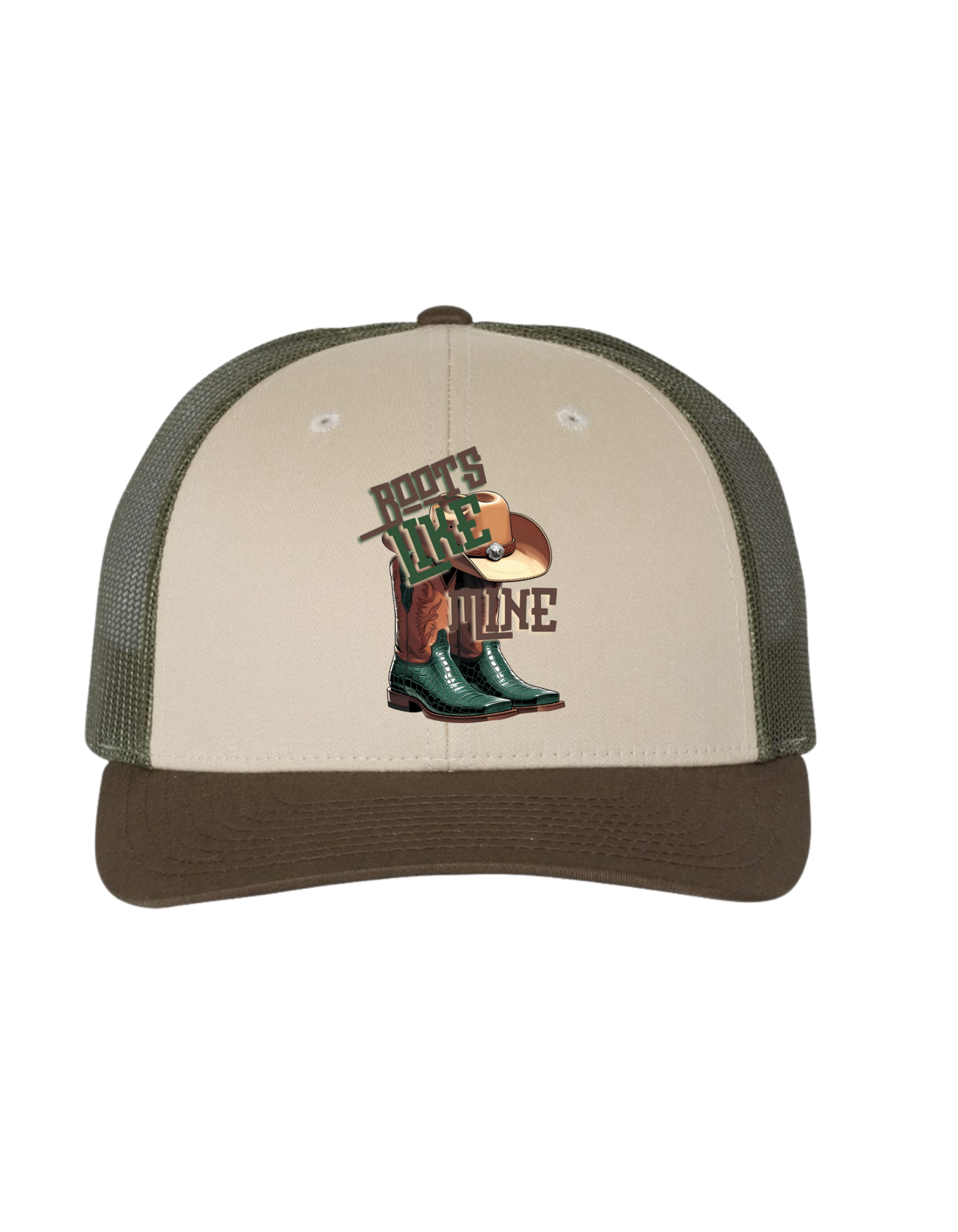 Boots Like Mine Trucker Hat