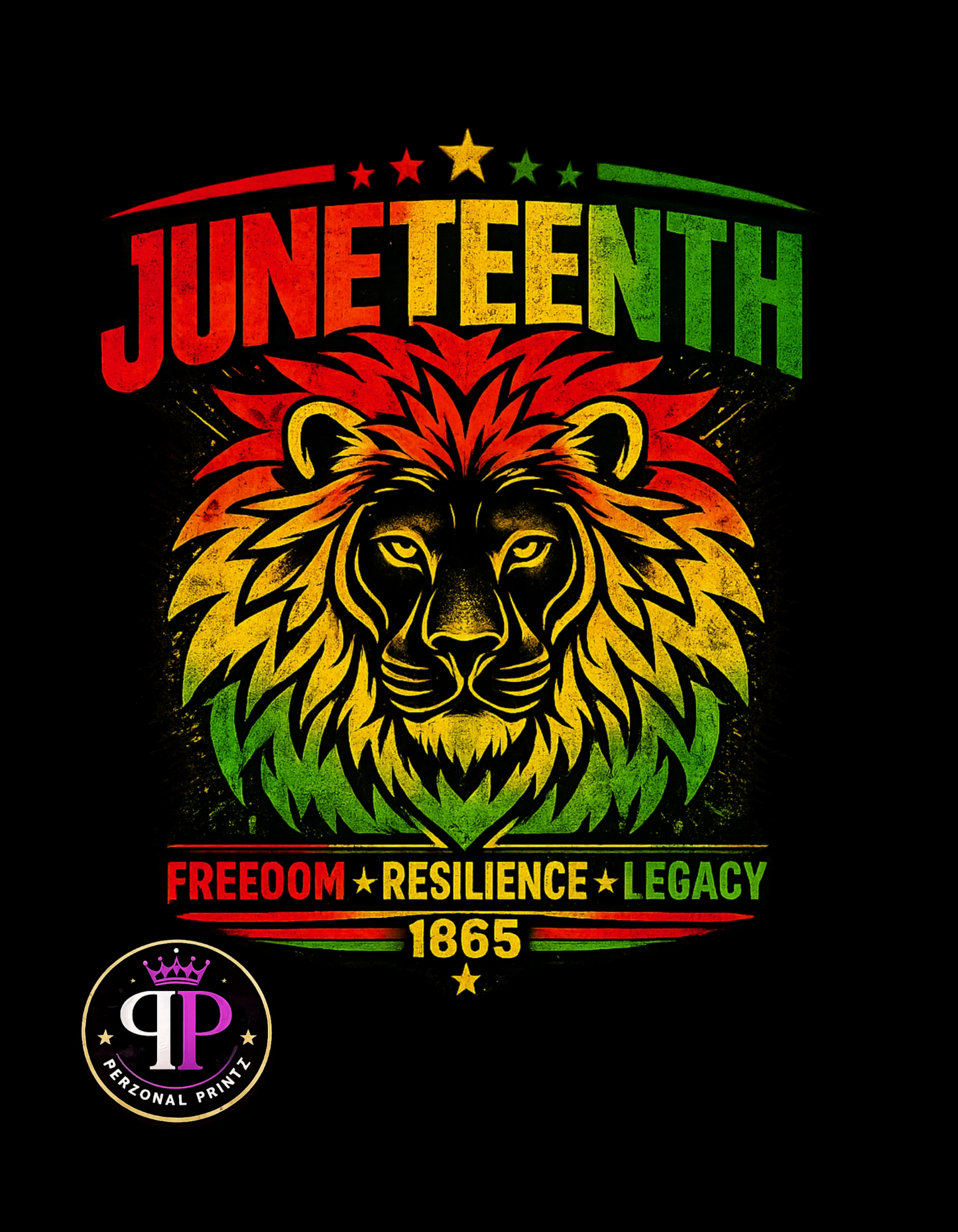 Juneteenth Lion Tee