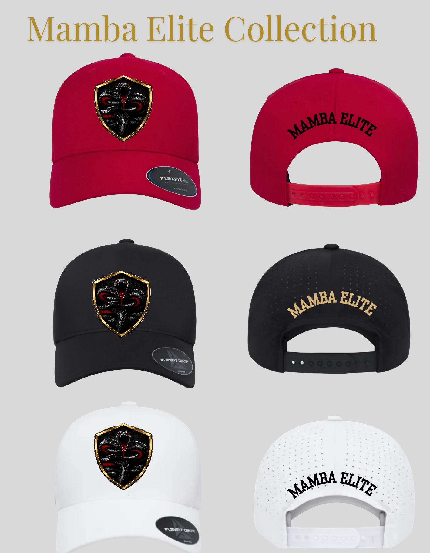 Mamba Elite Unisex Snapback Baseball Cap